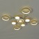 LED lamp 97W 5049lm 3000K-5700k, size 68x68x7 cm