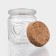 Glass jar for spices with a cork lid "Parfa", 110 ml, 6 × 6.5 cm