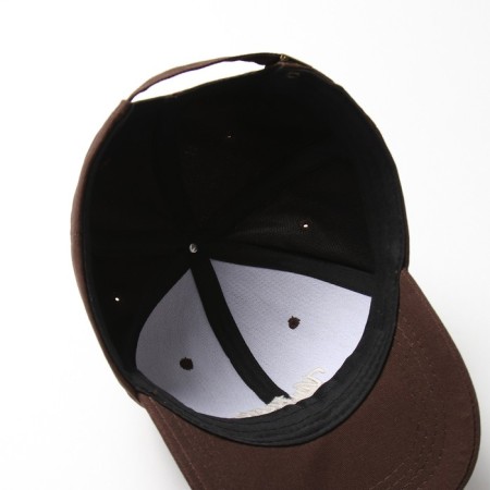 Minaku cap "Vintage", brown color, size 54-56-8