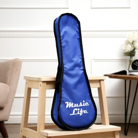 Soprano Upole Case Music Life, 20 x 8 x 57 cm, blue-2