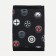 Velcro wallet, black color