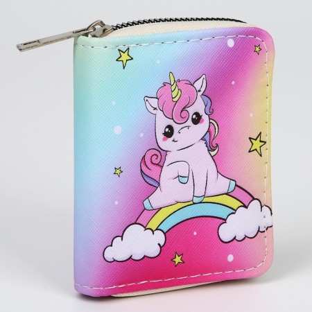 Wallet "Unicorn" 10x8.5x2 cm-2