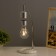 Board lamp "Levitation" LED 5W from the network (1.5m) silver 16x10x36.7 cm Risalux