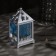 LED figure "Lantern with a deer" 6 × 13 × 6 cm, plastic, batteries AG13x3, glow warm white