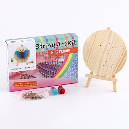 Set for creativity "String art. Cute butterfly "on a stand