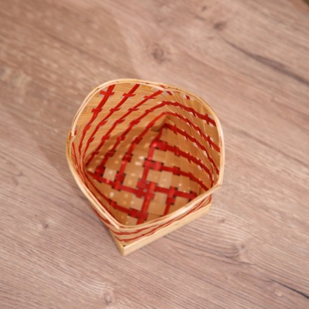 Vaska wicker, from bamboo 9x9x14 cm-3
