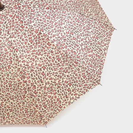 Umbrella - a semiautomatic “leopard” cane, Eponge, 10 spokes, r = 50 cm, color mix-12
