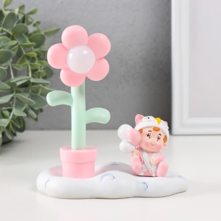 Souvenir plastic light "Baby in a funny hat" MIX 12x6.7x13 cm-2