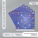 Scrapbooking paper "dogs" density 180 grams set 5 pcs 30.5x32 cm