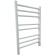 Towel electric heater Grois alex, 500x800 mm, 8 crossbars, lower, white