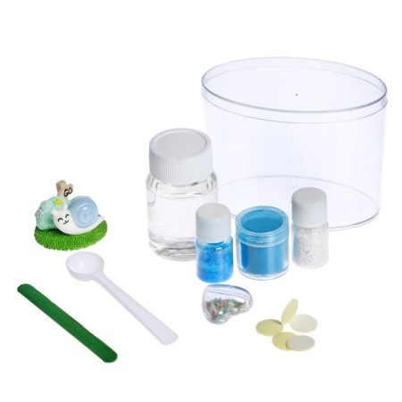 Set for experiments "Colloidal Garden", with a cute snail-2