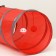 Tunnel for cats with a toy, 50 x 25 cm, red