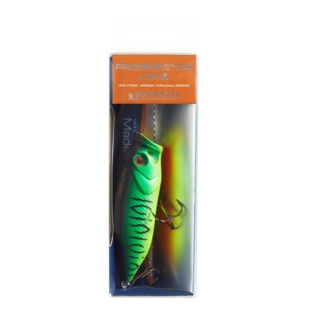 Namazu Prospector Long, 8 cm, 12.8 g, popper, superficial, color 2-1