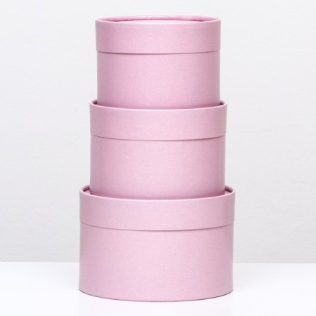A set of hats 3 in 1, "dusty rose", 16 x 10.14 x 9.13 x 8.5 cm-2