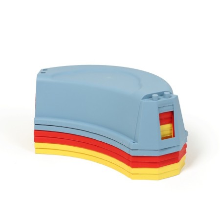 Sandbector is a nursery plastic, without a cover, 147 × 147 × 18 cm, mix, "chamomile"-10