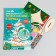 New Year's set for creativity. Wood painting "New Year! Christmas tree "