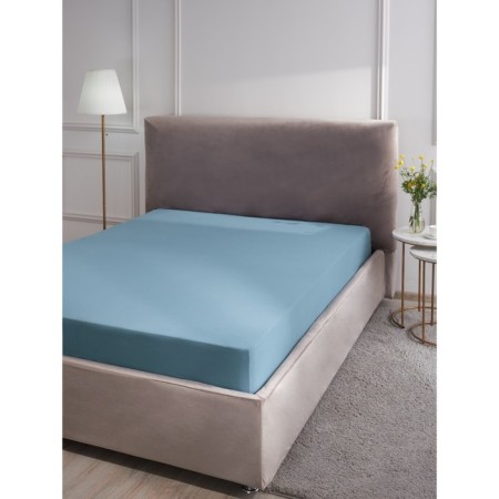 SEA WAVE gum sheet, size 140x200x20 cm, blue-1