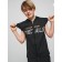 Sports suit for a boy, height 164 cm, dark gray color