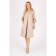 Female dress, size 52, beige color