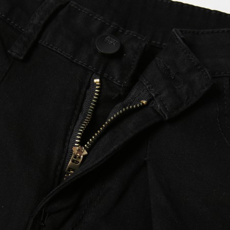Jeans for girls, black color, height 134 cm-2