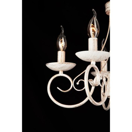 Provence chandelier, 5x40W E14, white color-4