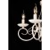Provence chandelier, 5x40W E14, white color