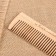 Comb - comb, 12.5 × 4.5 cm, color "Light wood"
