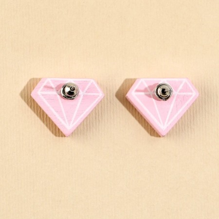 Earrings "Be in trend" 6x9 cm-3