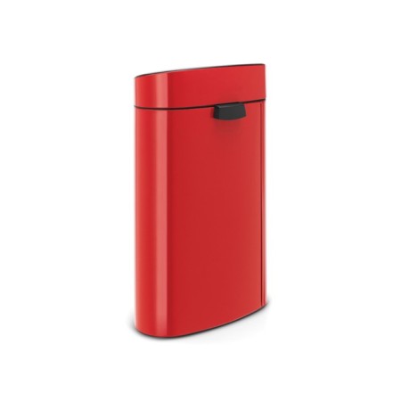 Garbage bucket Brabantia Touch Bin New, Fixily red color, 40 liters-1