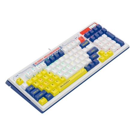 Keyboard A4Tech Bloody B950 Mechanical Blue/White USB for Gamer Led (B950)-1