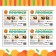 A set of “Learning to write” copies, 4 pcs. 20 p., A5, Cheburashka