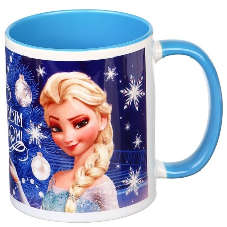 New Year mug 350 ml, cold heart-1