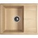 Dr.gans Kitchen sink "Nika-580", 580x470 mm, Terra color