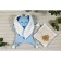 Comforter - Cherry Love heating, size 17 x 17 cm, blue color