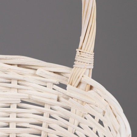 Camping of baskets, 44x34x10/18/44cm, 38x29x9/16/39cm, 32x24x8/14/34cm, willow, white-3