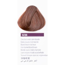 Lakme Chroma Cream-Color, tone 6/26 Dark Blond Violet-brown, 60 ml