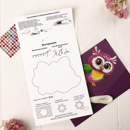 Set for creativity. Fetra toy with Thermonacle "Owl"-3