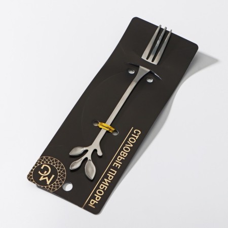 Desser for stainless steel magistro "Woods", length 12 cm, silver color-5