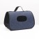 Bag - Animal Carriage "Carpetbegger with a window", 32.5 x 19.5 x 19.5 cm, blue
