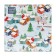 New Year's napkins Paper Home Collection "Winter landscape", 3 layers, 33x33 cm, 20 pcs