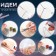 A set for sewing, 30 items, in two -tier boxing, 12.5 × 9 × 7.4 cm, color mix
