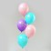 Shar Latex 12 "Tasty Birthday", pastel, set 25 pcs., Mix color
