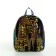 Baby backpack, 20*9*23, lightning department, sparkles, lilac-green