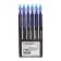 Pen gel automatic erased ink, 0.5 mm, blue rod, razin. Keep., Black case 10717