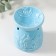 Aroma lamp ceramics "Underwater World" Blue 7.2x7.2x8.9 cm