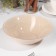 Glass salad "LIVS", 500 ml, d = 16 cm, beige color