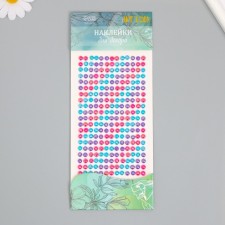 Sticker of rhinestone plastic 