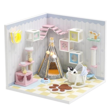 Interior designer Hobby Day Minihouse "My Koshkin House", Rumbox