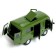 Metal machine "UAZ 3962", inertia, 1:24, light and sound, green color