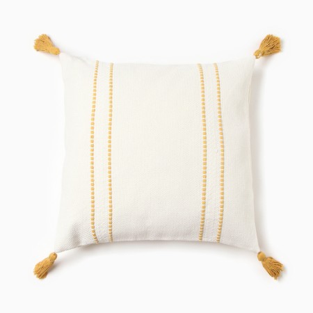 Pillowcase decorative Ethel Scandil 45x45 cm, yellow color, cotton